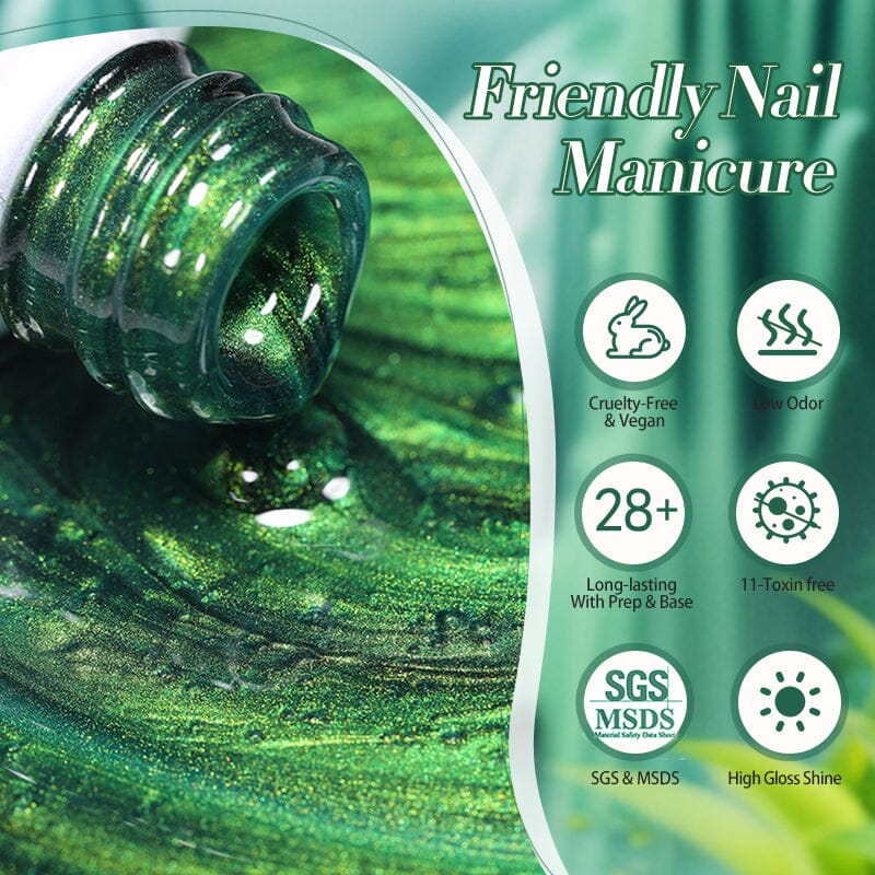 Glass Cat Magnetic Gel MY39 Basil 10ml - Image 8