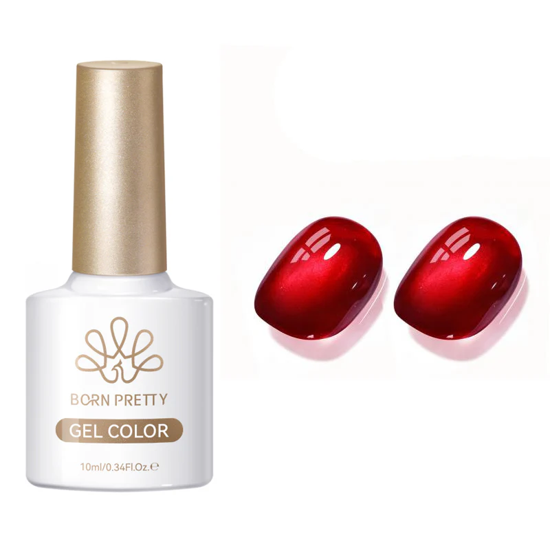 Glass Cat Magnetic Gel MY497 Pomegranate Red 10ml