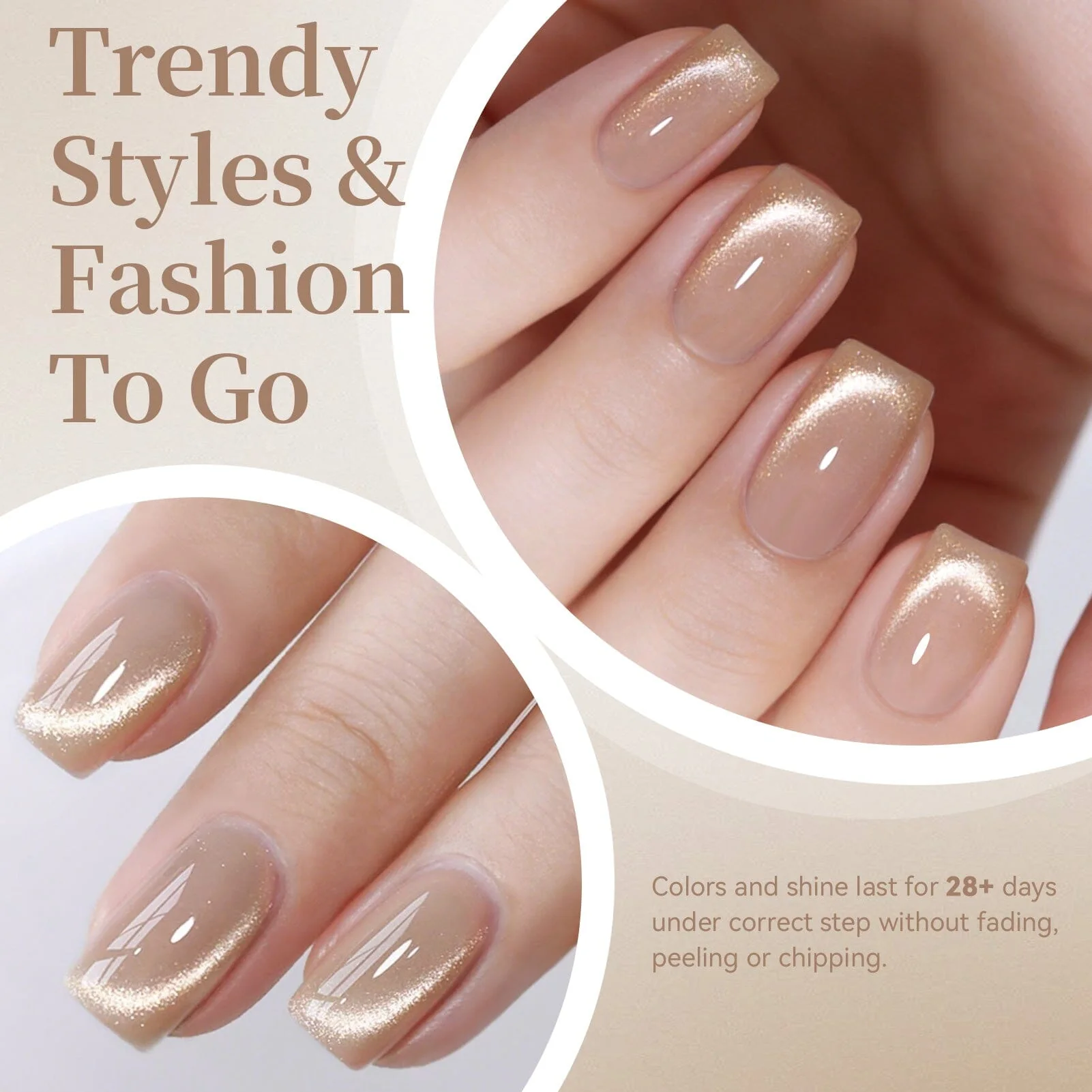 Glass Cat Magnetic Gel MY499 Dream Nude 15ml - Image 3