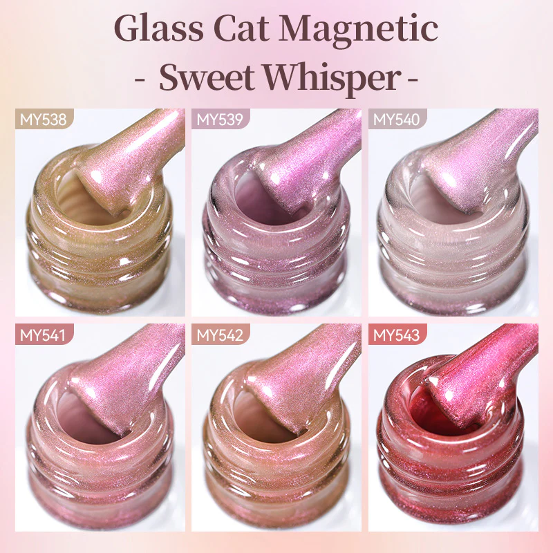 Glass Cat Magnetic Gel MY538 Sweet Whisper 10ml - Image 3