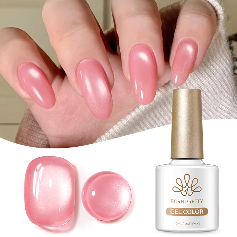 Glass Cat Magnetic Gel MY547 Pink Garden 10ml - Image 8