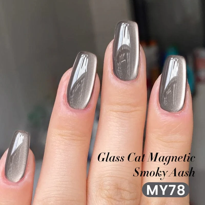 Glass Cat Magnetic Gel MY78 Smoky Aash 10ml - Image 2