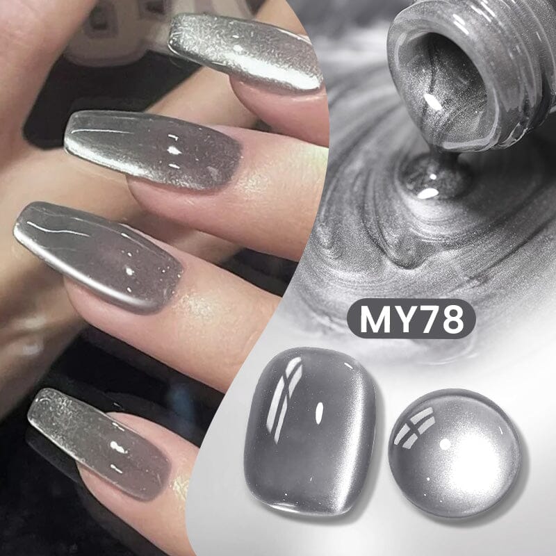 Glass Cat Magnetic Gel MY78 Smoky Aash 10ml - Image 3