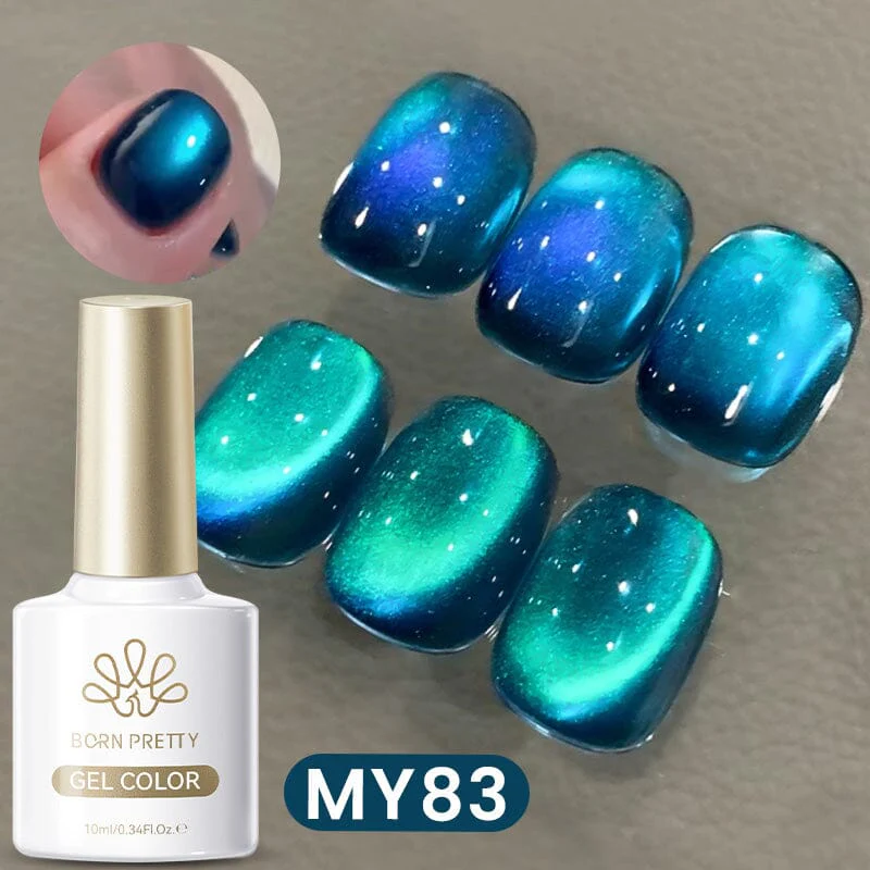 Glass Cat Magnetic Gel MY83 Sea Blue 10ml - Image 9