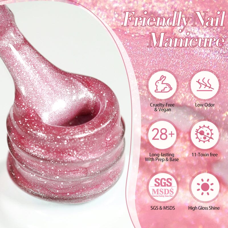 Glitter Cat Magnetic Gel MY60 Mambo Ice 10ml - Image 4
