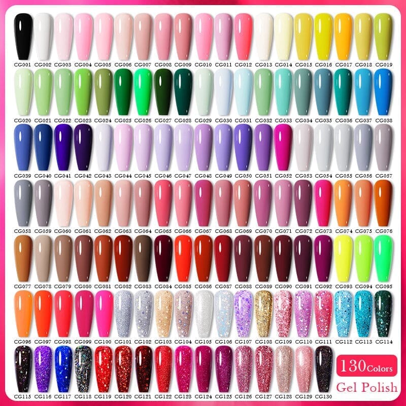 Glitter Color Gel Polish 10ml - Image 4
