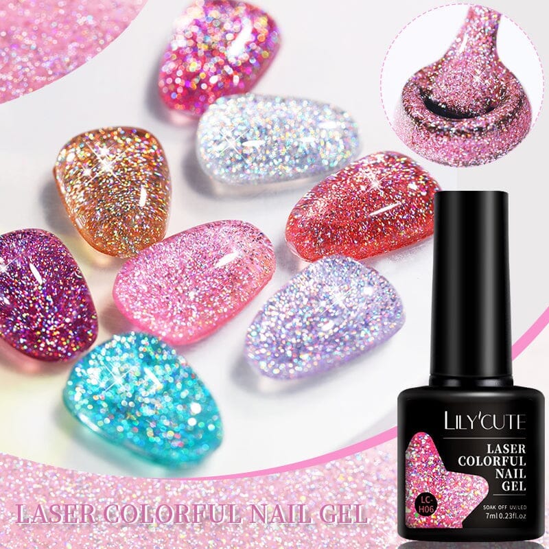 Glitter Colorful Nail Gel 7ml - Image 10
