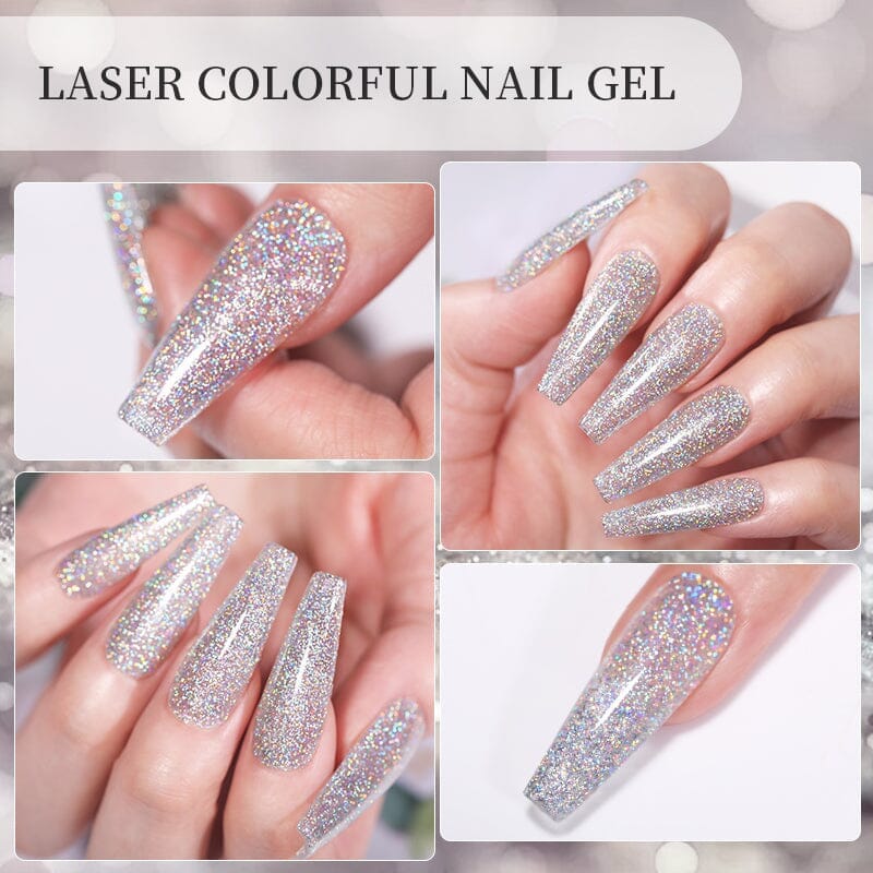 Glitter Colorful Nail Gel 7ml - Image 2