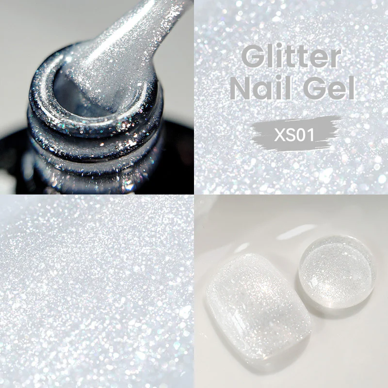 Glitter Gel Polish LC-XS01 7ml - Image 2