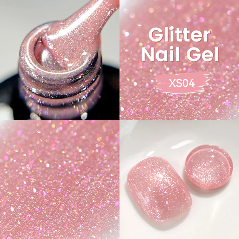 Glitter Gel Polish LC-XS04 7ml - Image 2