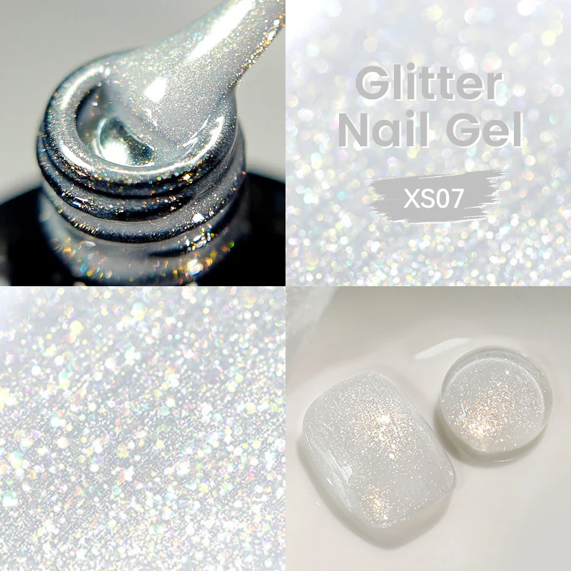 Glitter Gel Polish LC-XS07 7ml - Image 2