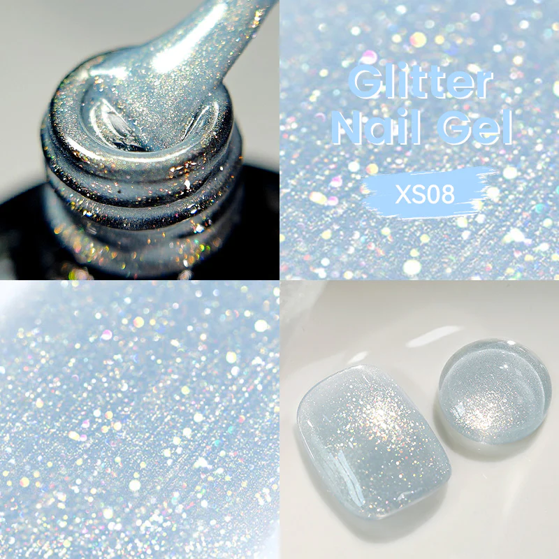 Glitter Gel Polish LC-XS08 7ml - Image 2