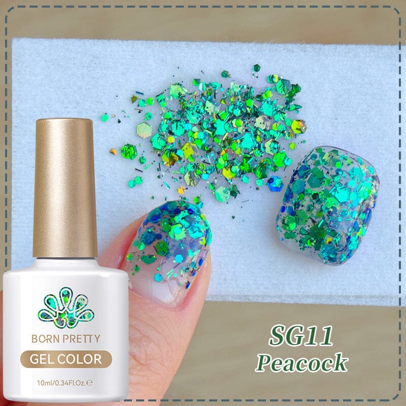 Glitter Gel Polish SG05-SG16 10ml - Image 19