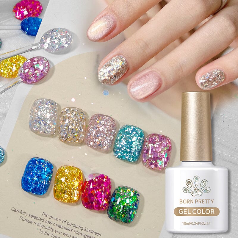 Glitter Gel Polish SG05-SG16 10ml - Image 10