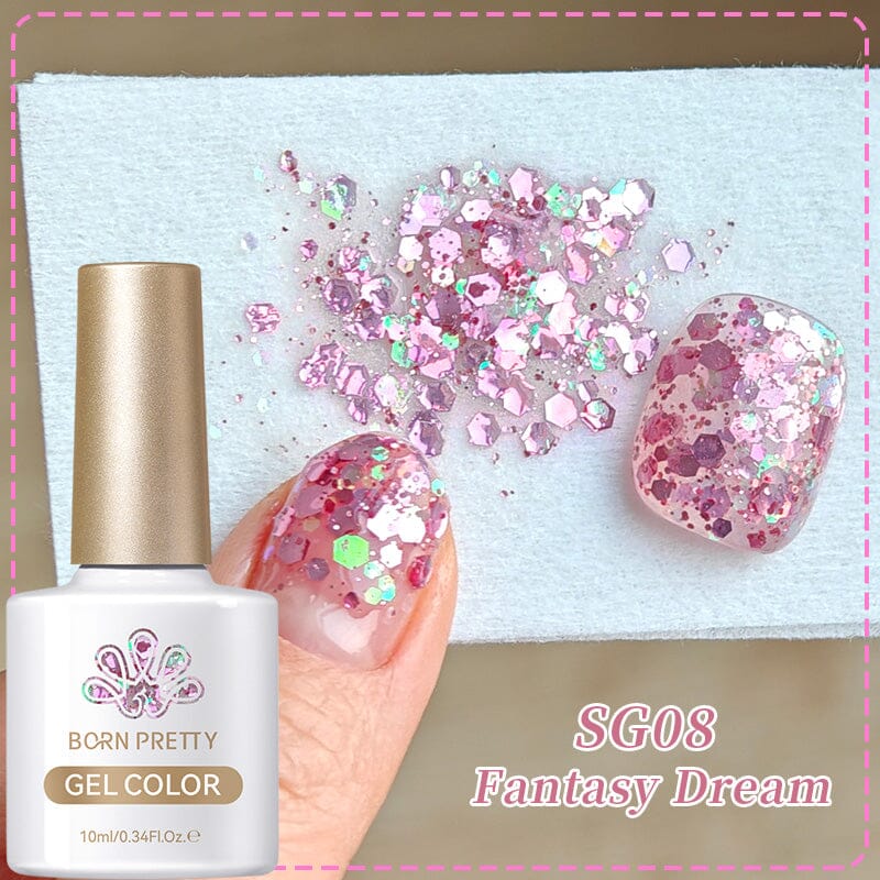 Glitter Gel Polish SG05-SG16 10ml - Image 16