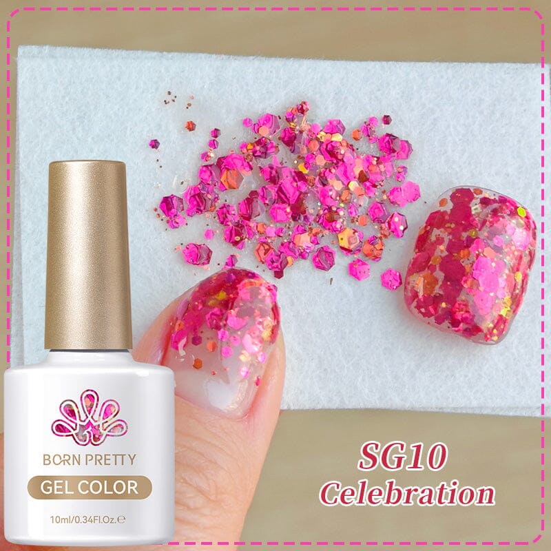 Glitter Gel Polish SG05-SG16 10ml - Image 18