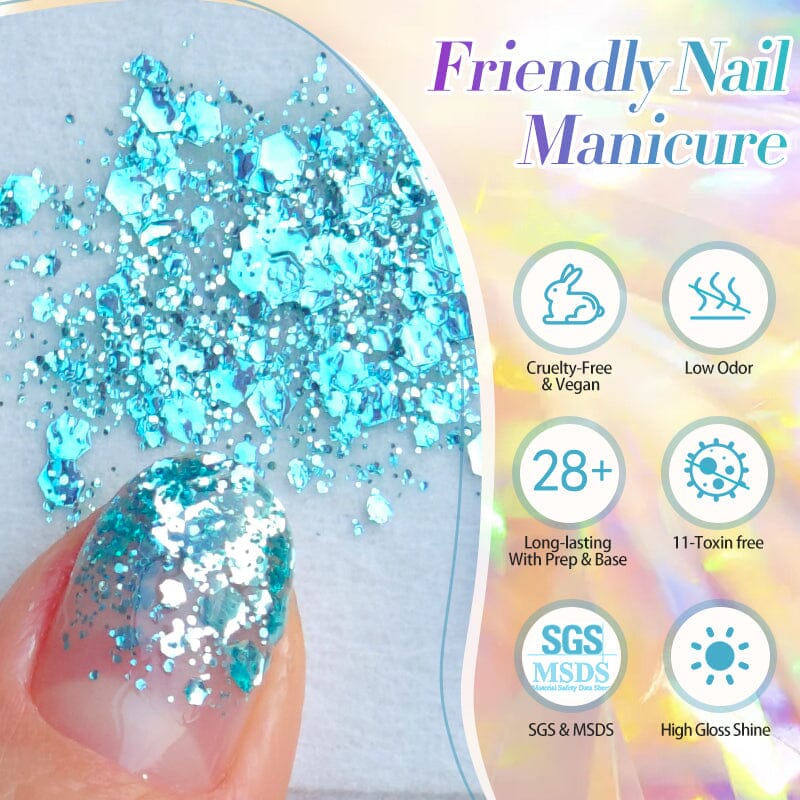 Glitter Gel Polish SG05-SG16 10ml - Image 7