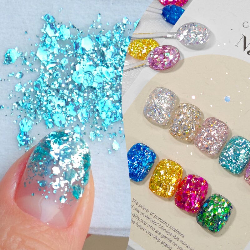 Glitter Gel Polish SG05-SG16 10ml - Image 8
