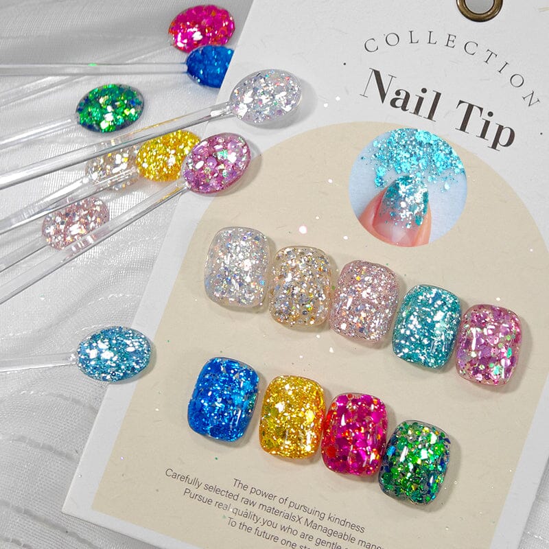 Glitter Gel Polish SG05-SG16 10ml - Image 9