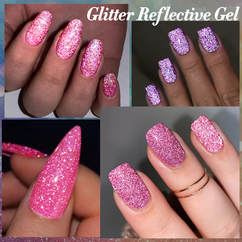 Glitter Reflective Gel URD012 15ml - Image 2