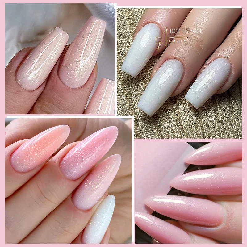 Glitter Rubber Base Gel URB020 7ml - Image 5