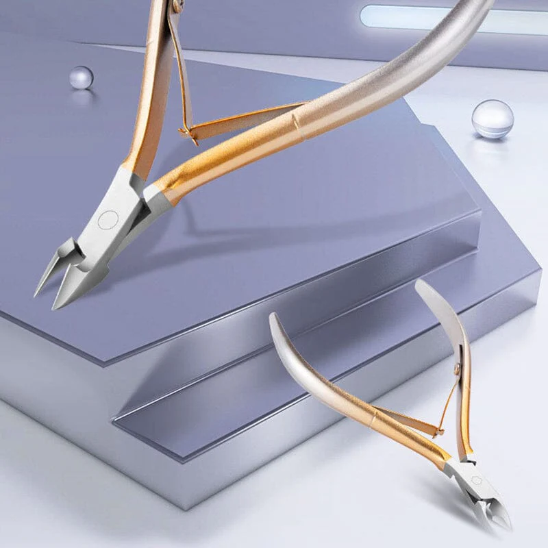 Gold Gradient Colors Cuticle Nippers - Image 2