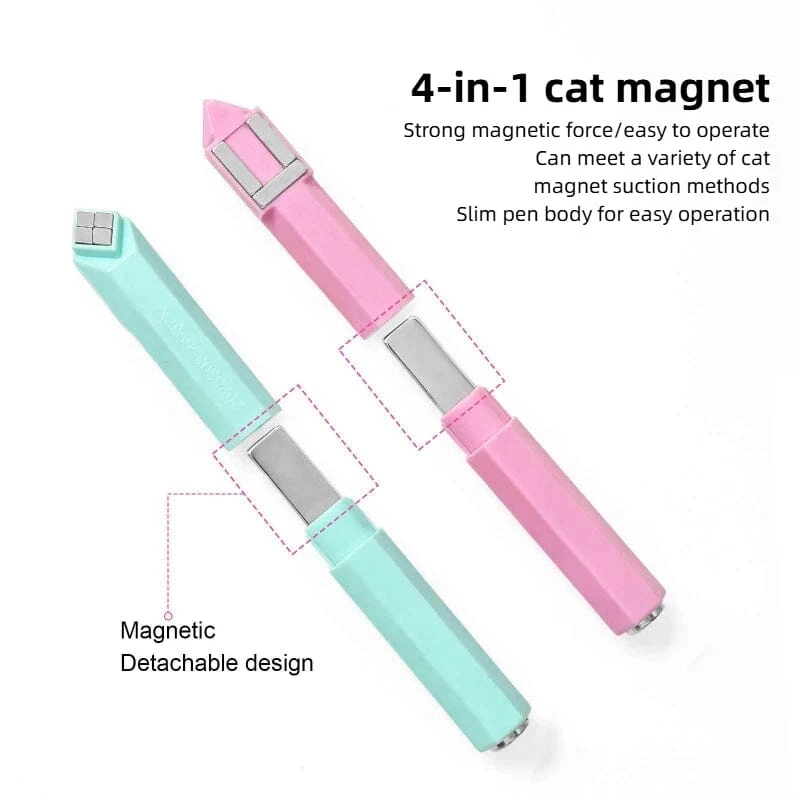 Green 4 in 1 Rhombus Multifunctional Magnet - Image 10