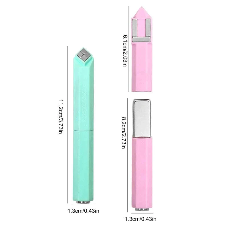 Green 4 in 1 Rhombus Multifunctional Magnet - Image 11