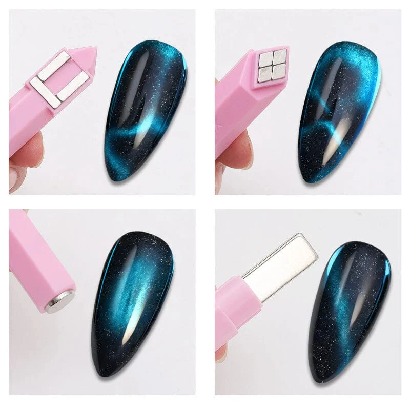 Green 4 in 1 Rhombus Multifunctional Magnet - Image 3