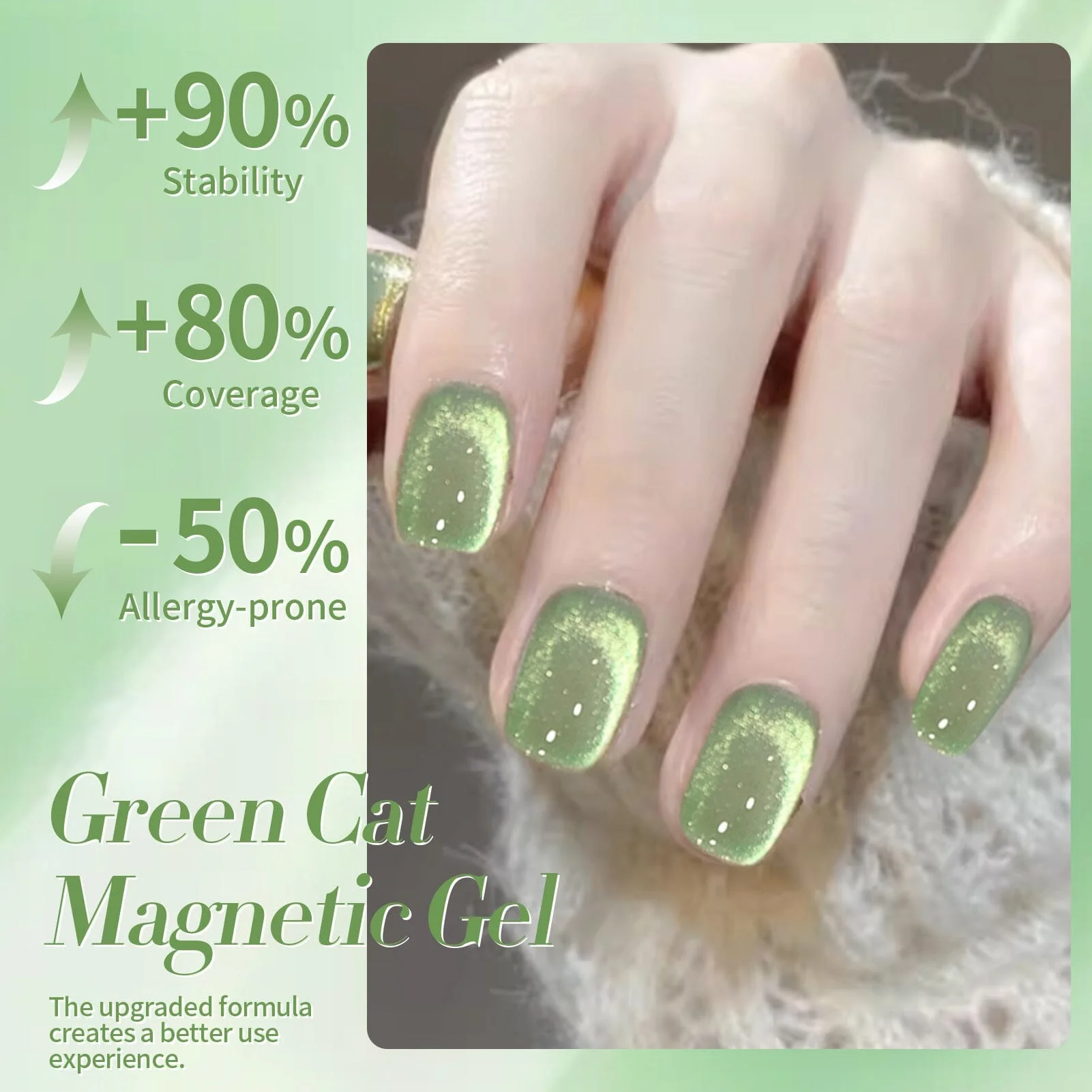 Green Cat Magnetic Gel MY224 Wizard of Oz 15ml - Image 5