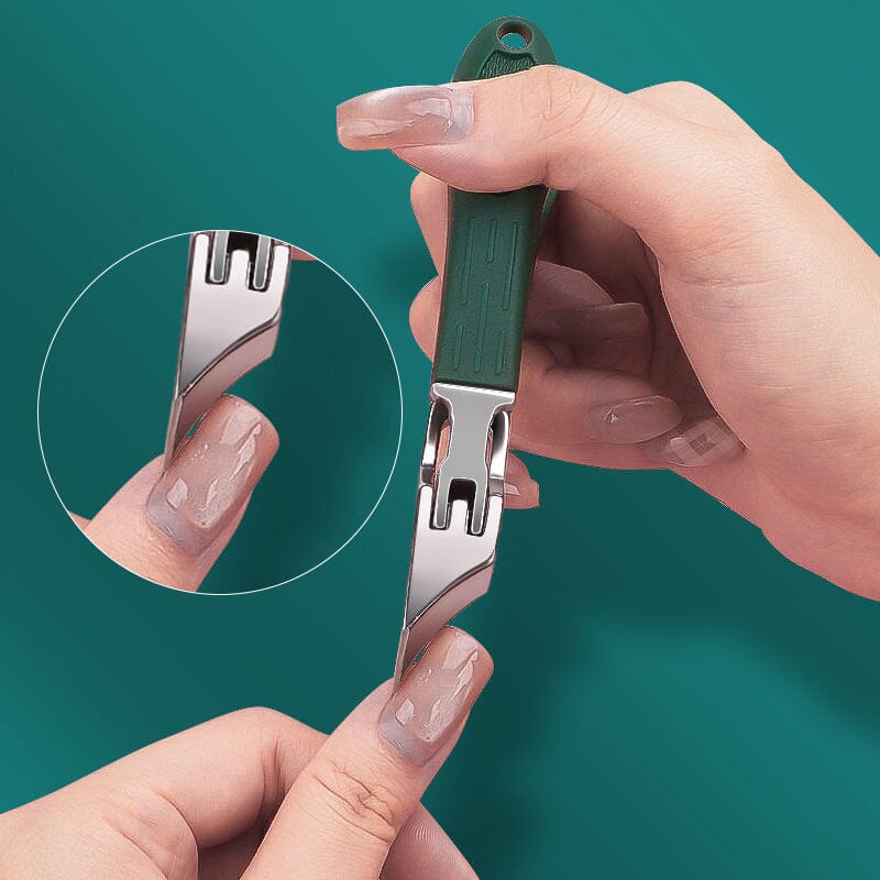 Green Diagonal Pliers Nail Clippers - Image 2