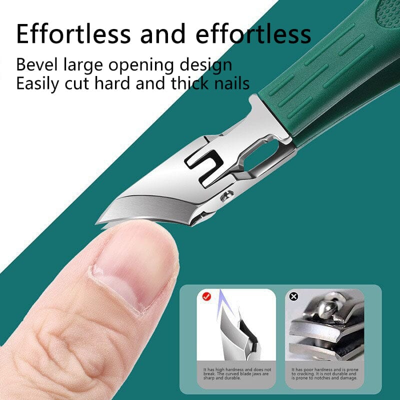 Green Diagonal Pliers Nail Clippers - Image 3