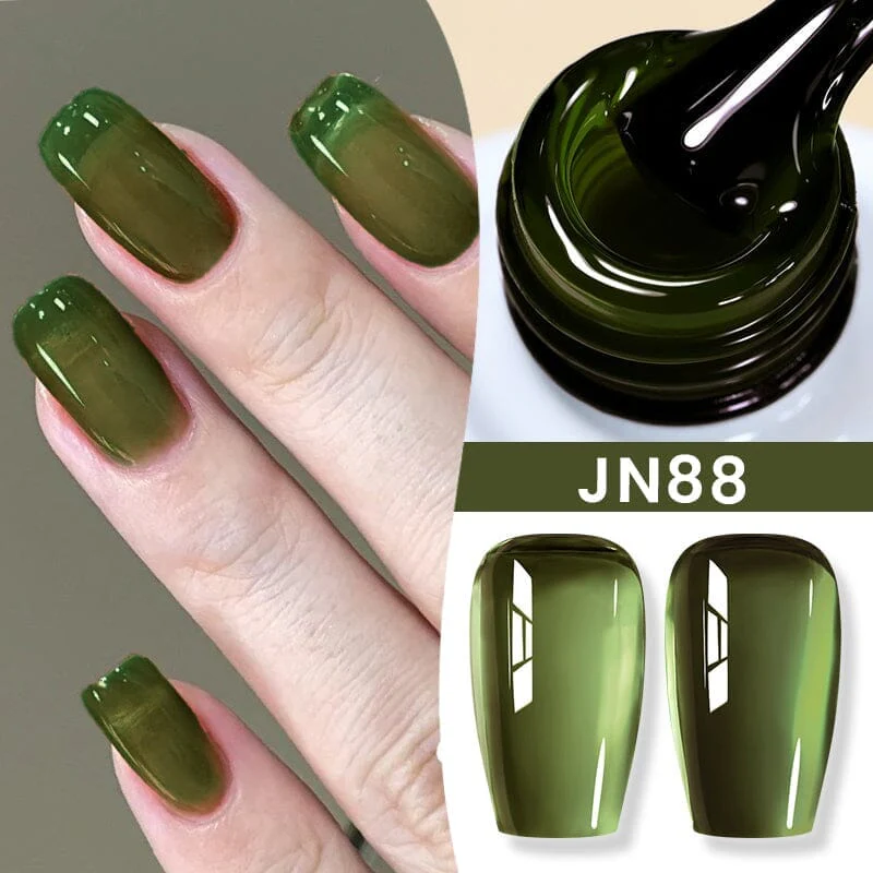 Green Jelly Gel Polish JN88 10ml