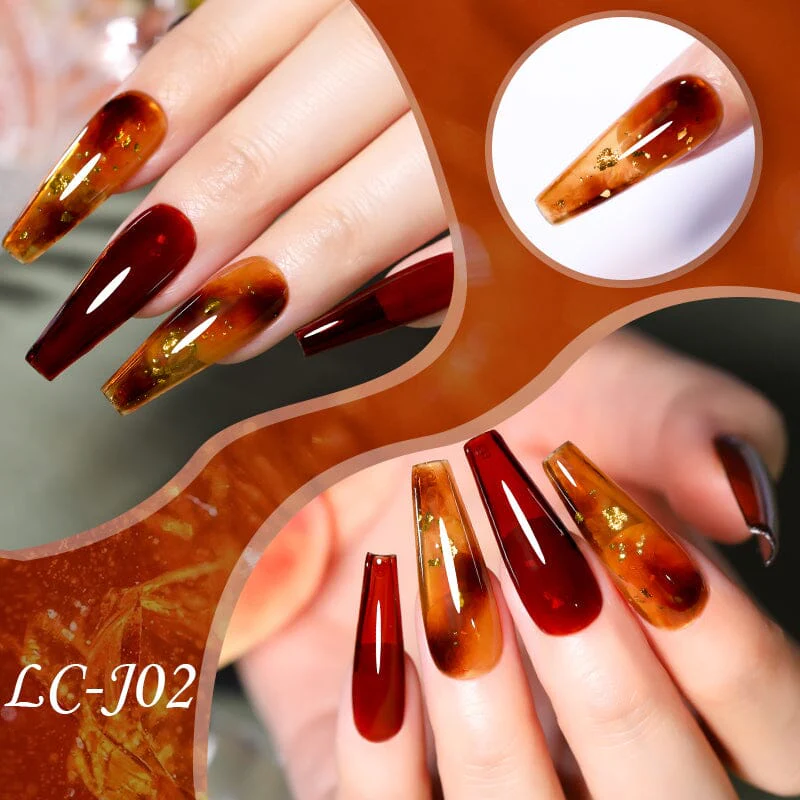 Jelly Amber Nail Gel 7ml - Image 2