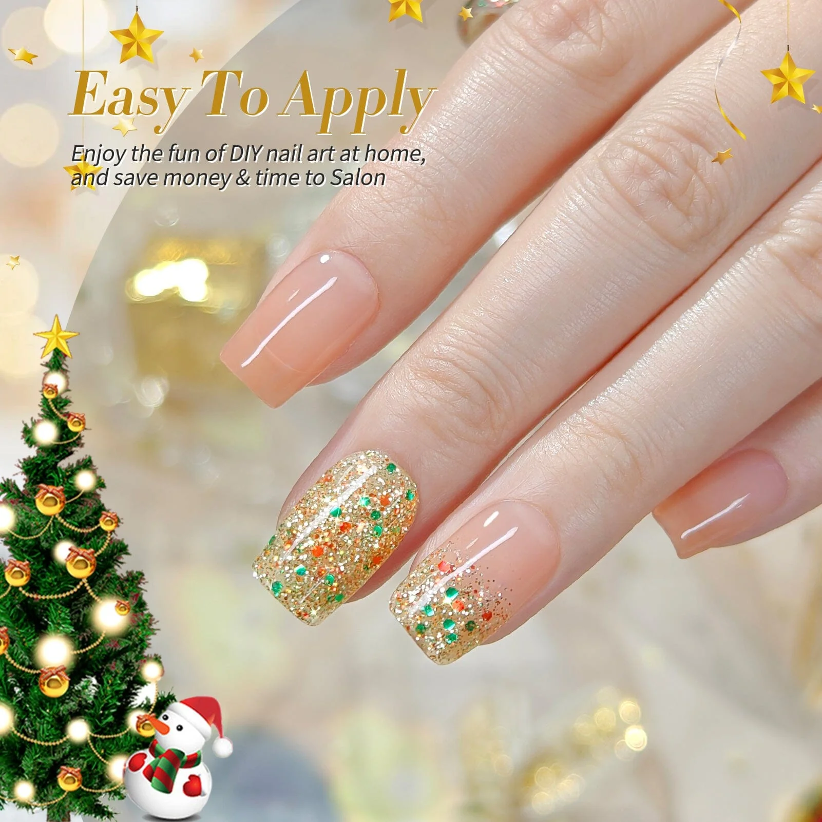 Jelly Gel Polish TS02 Jingle Bell 15ml - Image 3