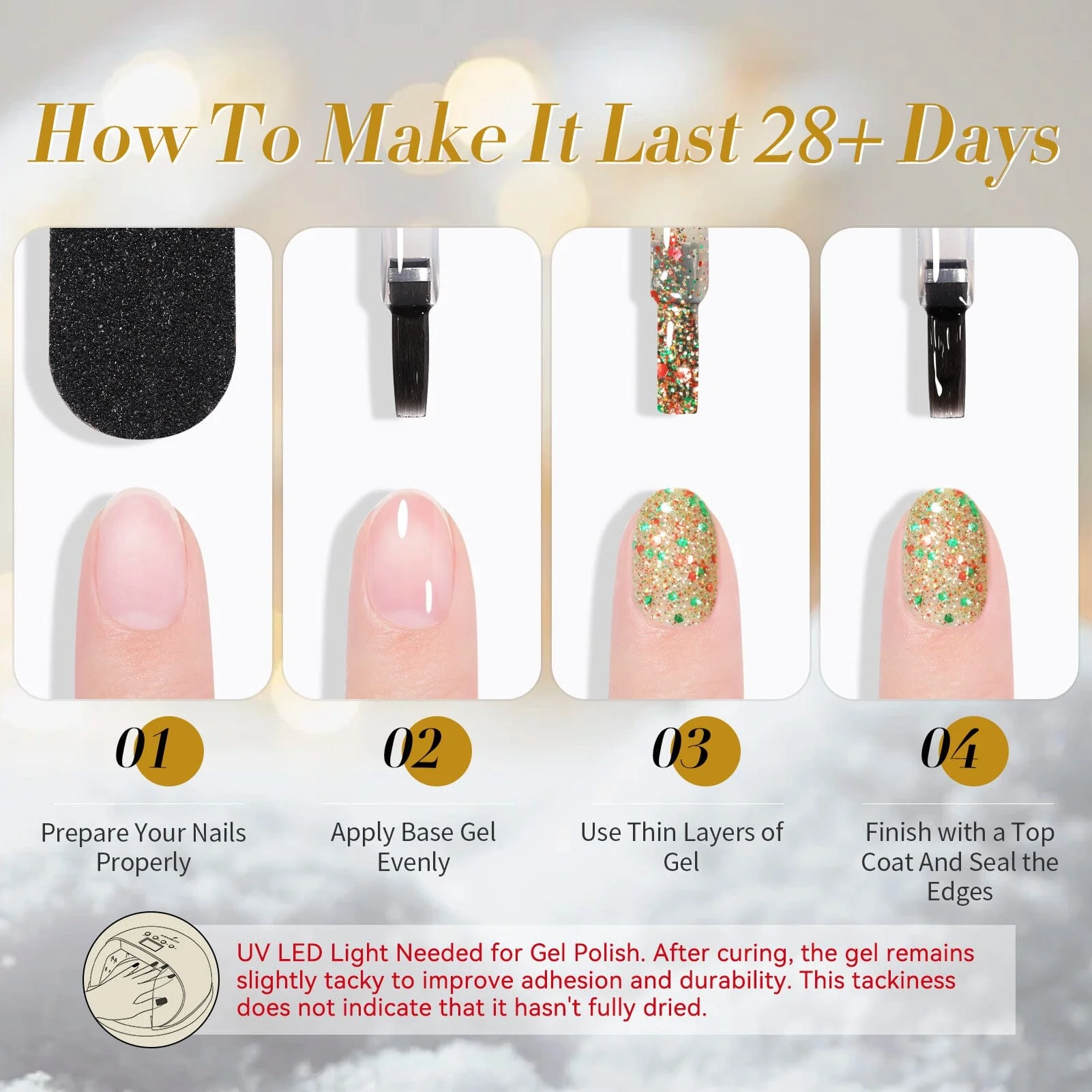 Jelly Gel Polish TS02 Jingle Bell 15ml - Image 9