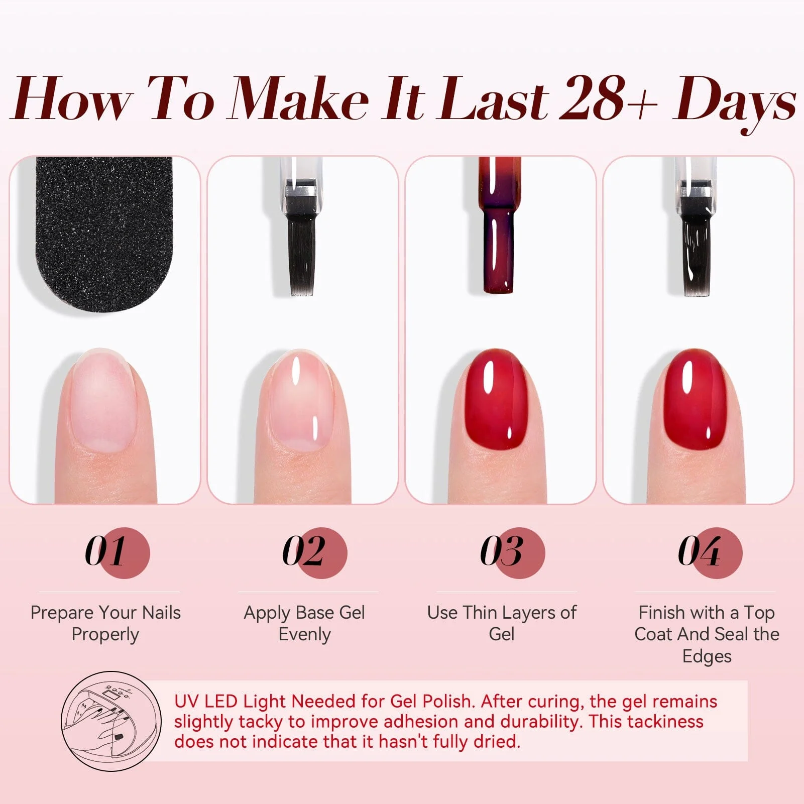 Jelly Gel Polish TS23 Flamingo Glow 15ml - Image 6