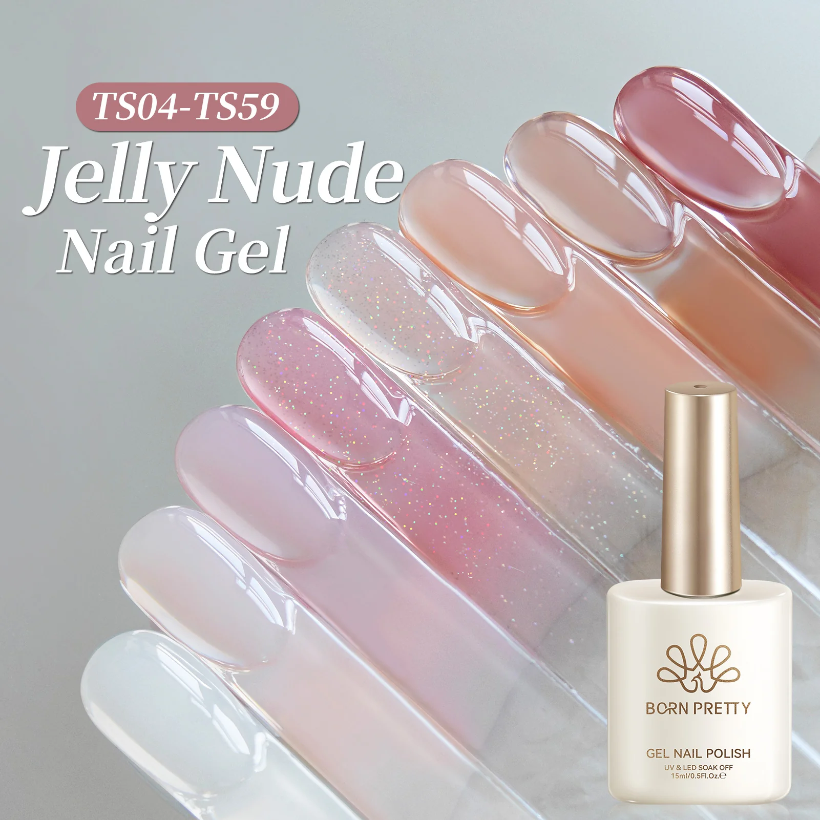 Jelly Gel Polish TS39~TS59 15ml - Image 3
