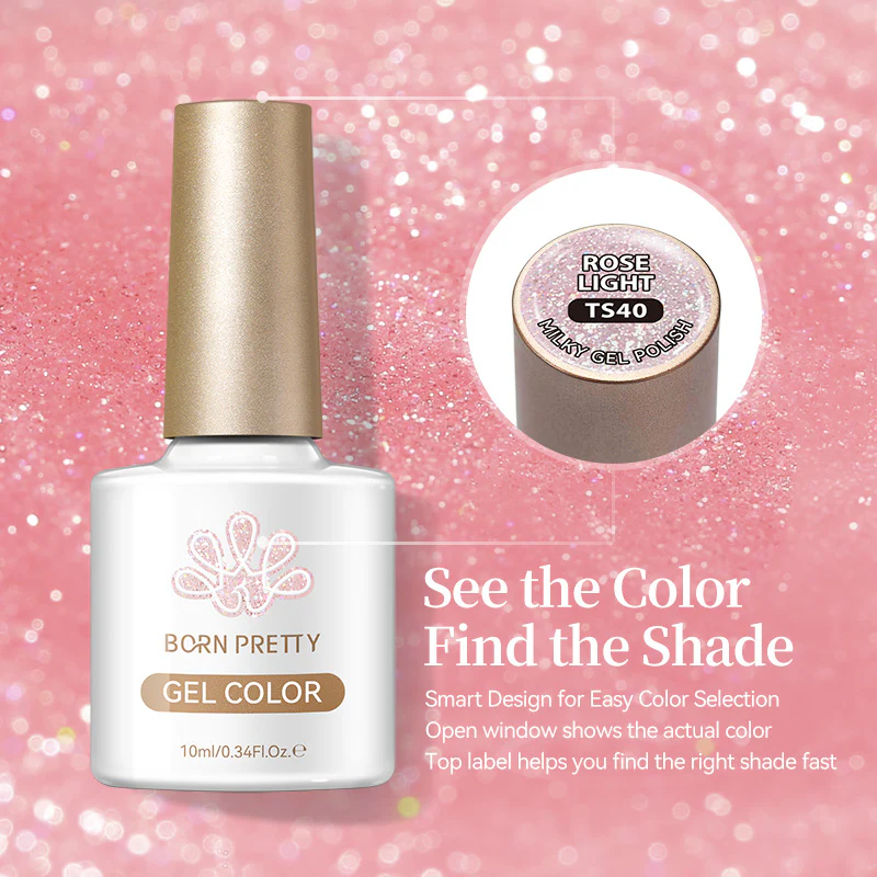 Jelly Gel TS40 Rose Light 10ml - Image 6