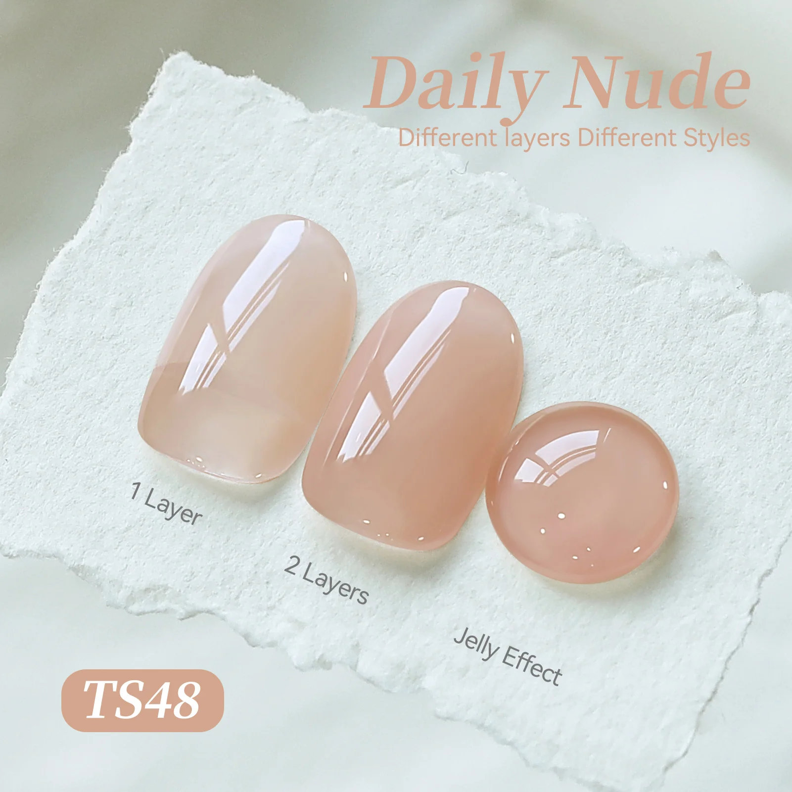 Jelly Gel TS48 Daily Nude 15ml - Image 4