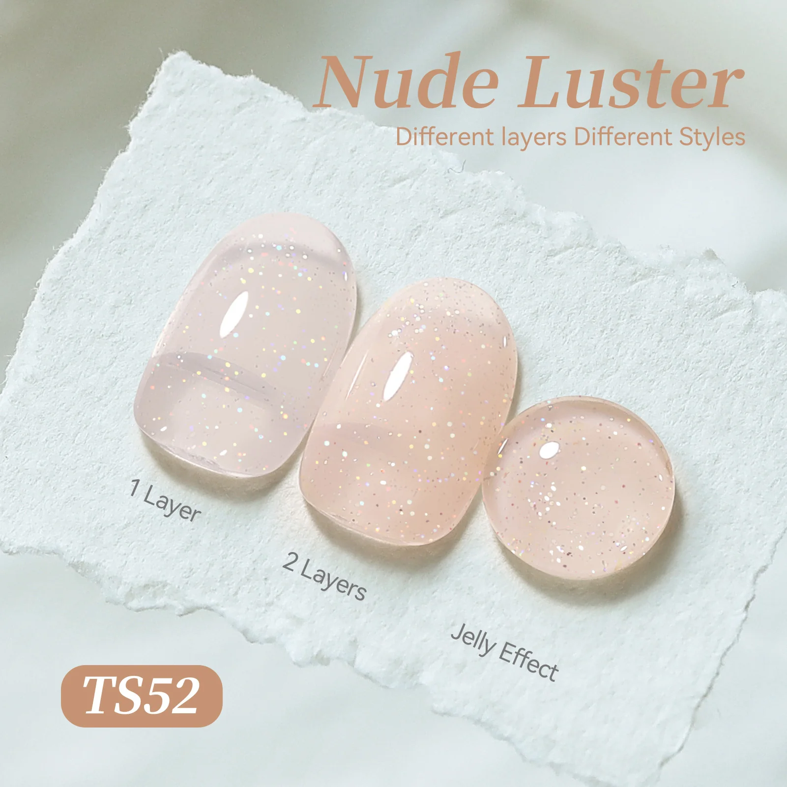 Jelly Gel TS52 Nude Luster 15ml - Image 4