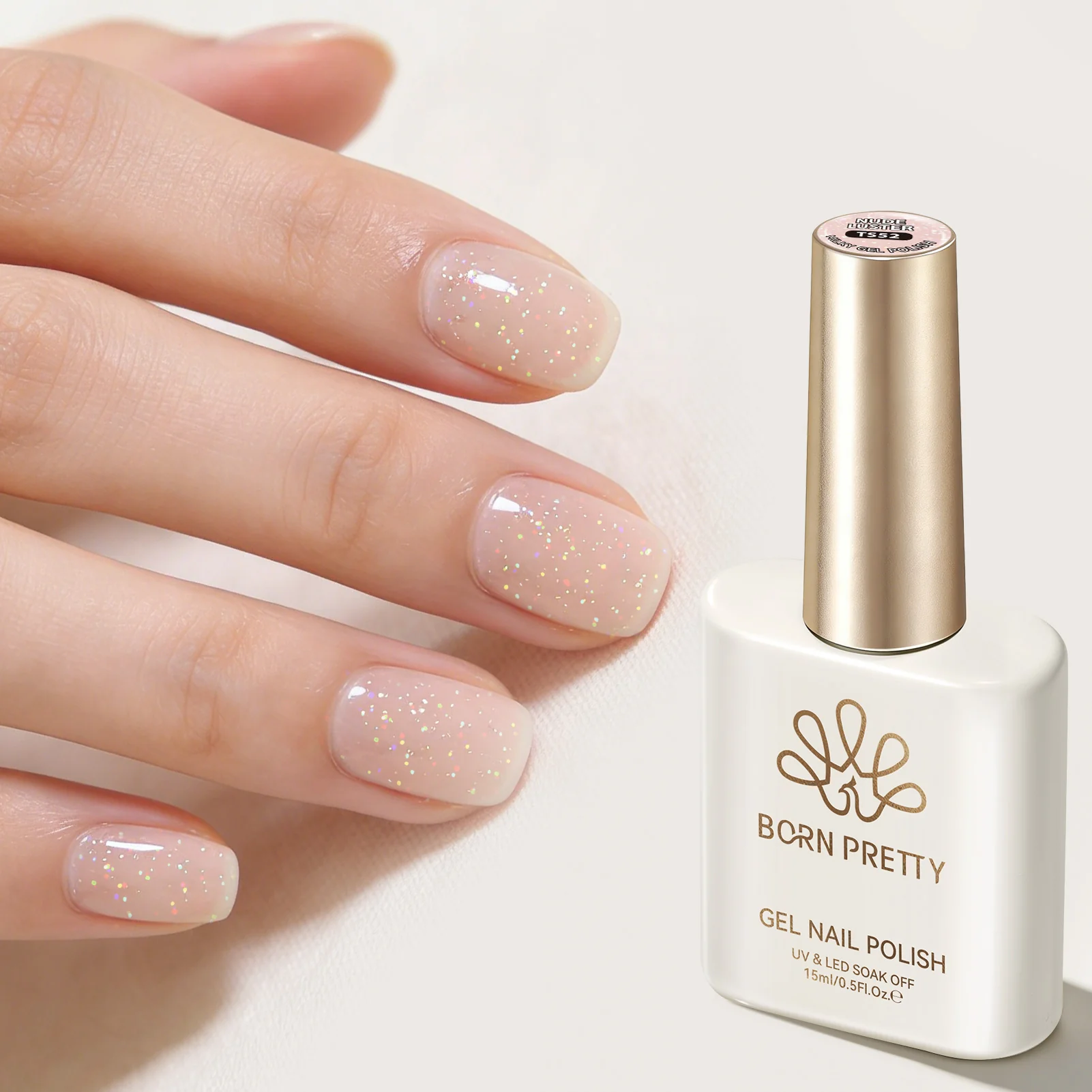 Jelly Gel TS52 Nude Luster 15ml - Image 6