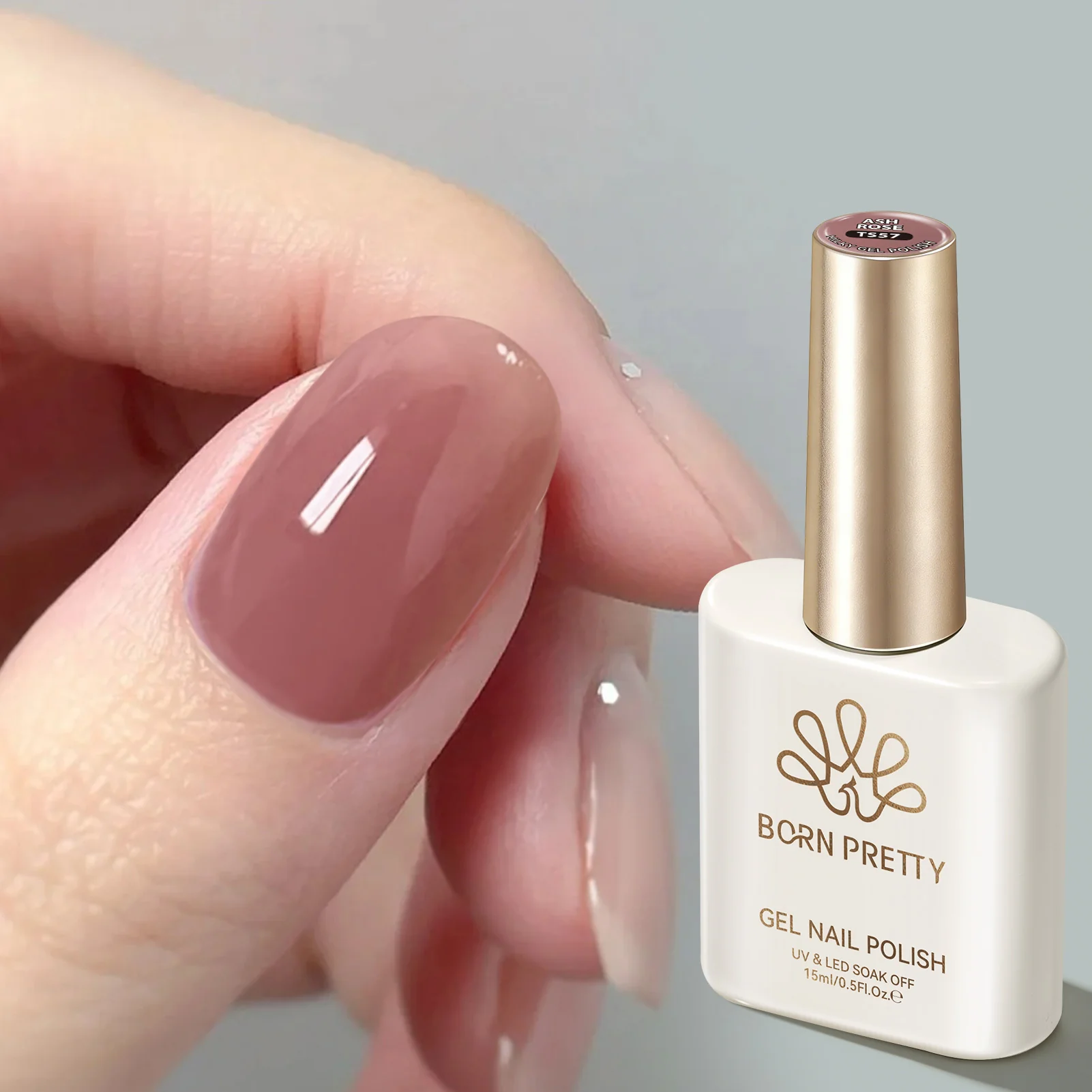 Jelly Gel TS57 Ash Rose 15ml - Image 5