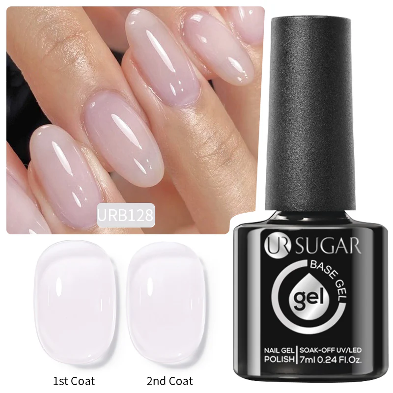 Jelly Rubber Base Gel URB128 7ml - Image 4