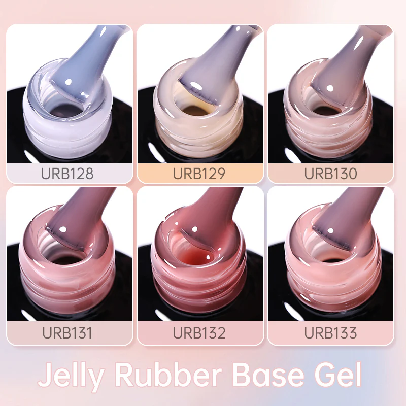 Jelly Rubber Base Gel URB128 7ml - Image 14