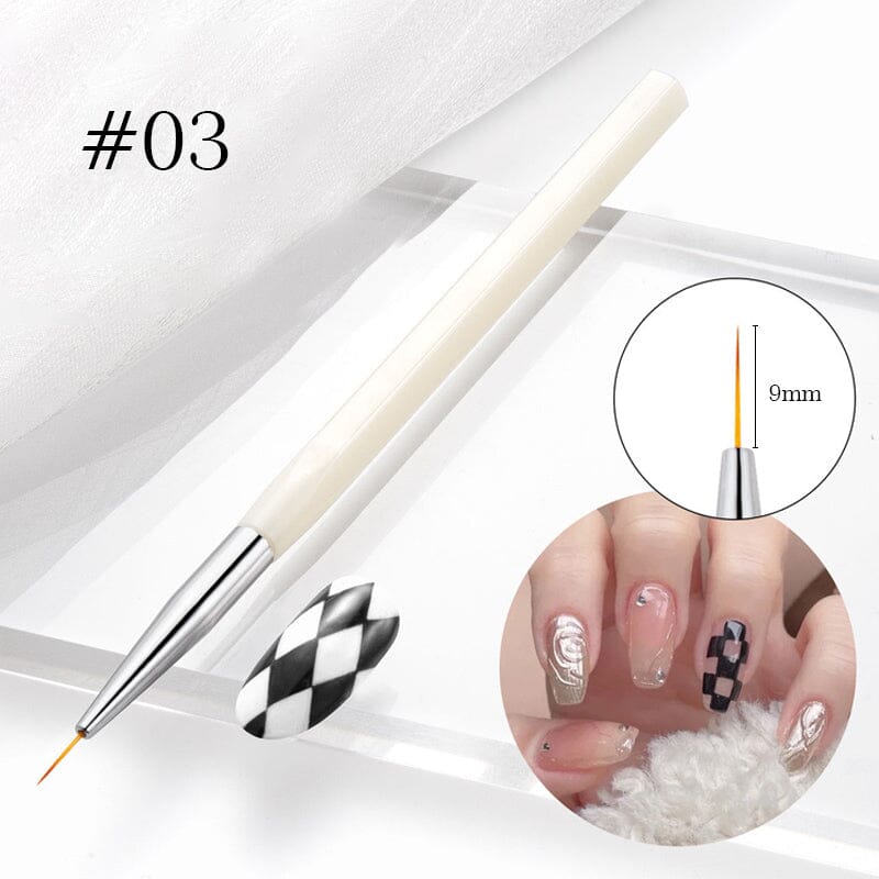 Liner Nail Brush 5/7/9/11/13/15mm - Image 14