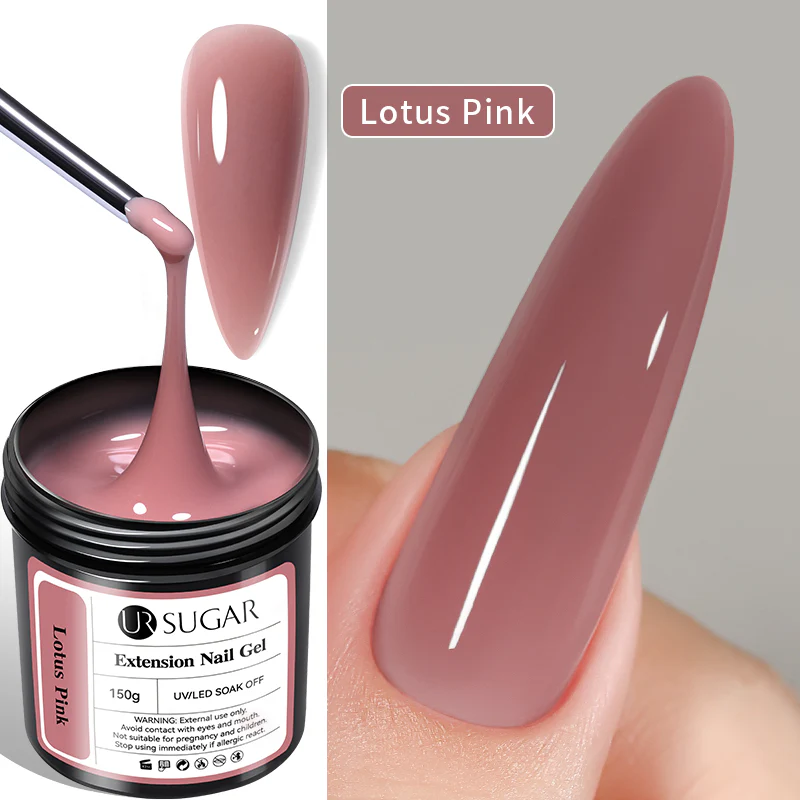 Lotus Pink Extension Nail Gel 150g - Image 2
