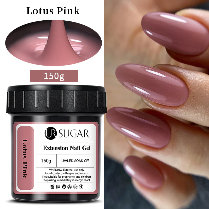 Lotus Pink Extension Nail Gel 150g - Image 3