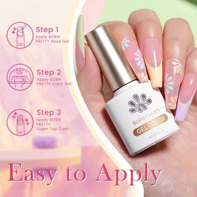 Macaron Colors Gel Polish 10ml - Image 3
