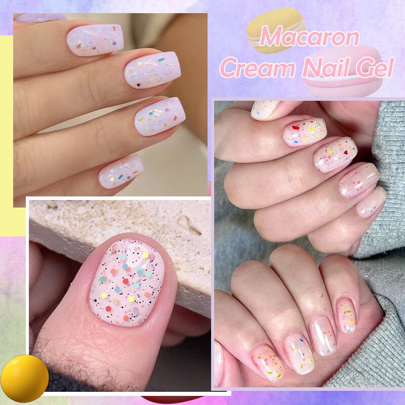 Macaron Cream Nail Gel Polish 7ml - Image 3